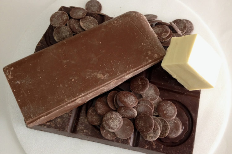 coberturas de chocolate