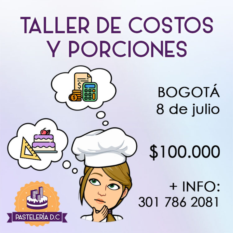 Taller de Costos y Porciones en Bogotá