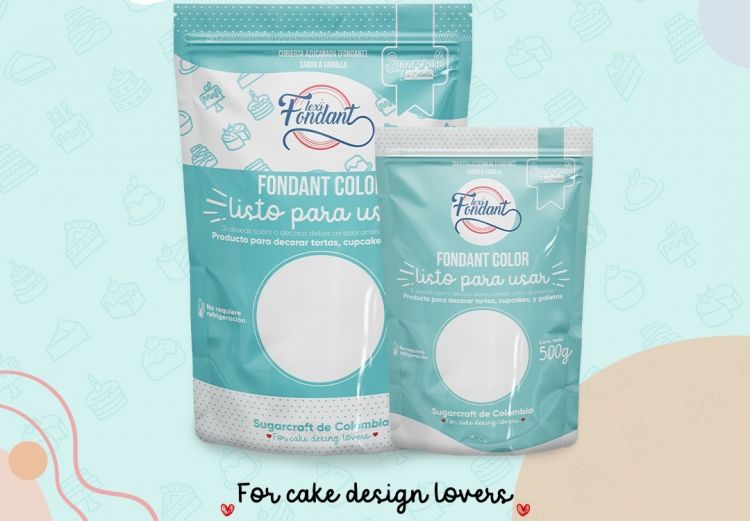 Flexifondant blanco Bogotá Pastelería dc
