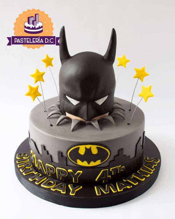 Ponqué Pastel Torta personalizada Batman Superhéroes en Bogotá