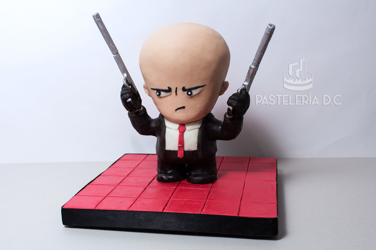 Ponqué Pastel Torta personalizada en Bogotá Hitman